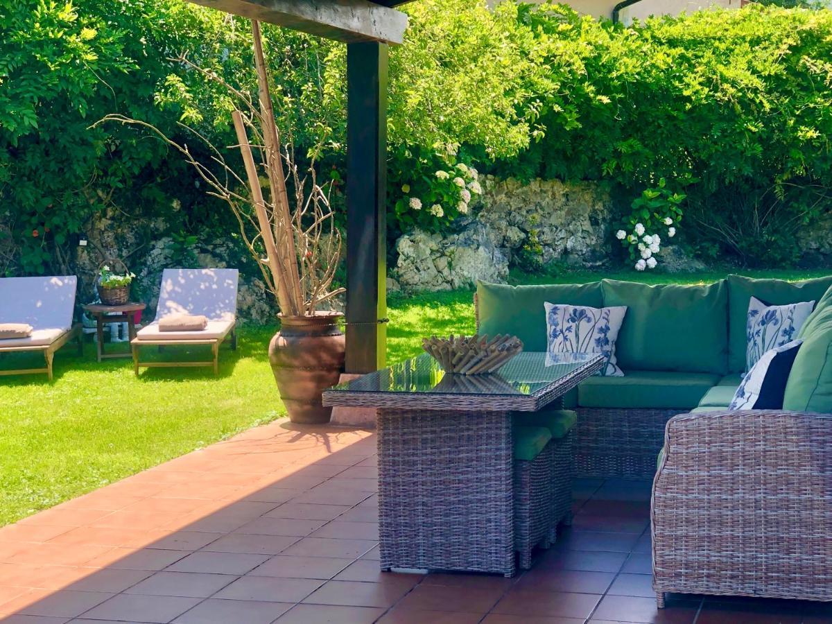 Casa Frente A Los Bufones De Pria Villa Llames de Pría Exteriör bild