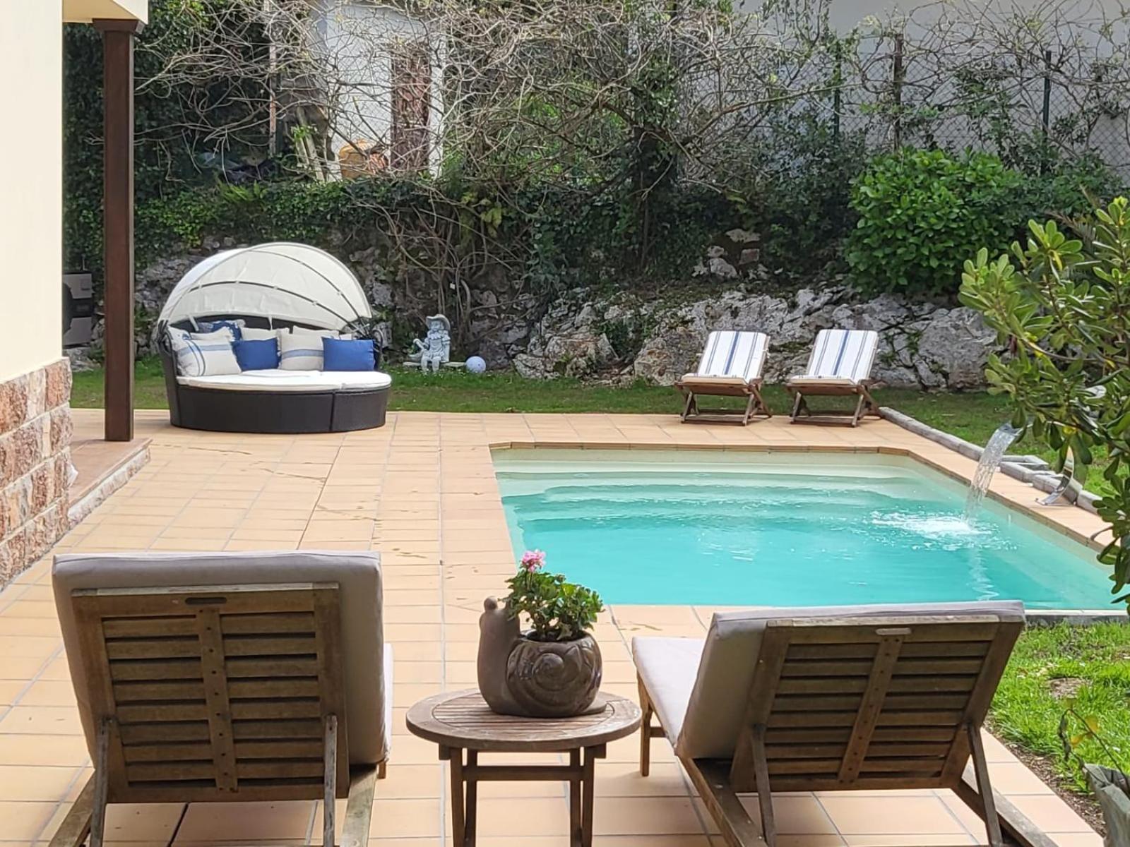 Casa Frente A Los Bufones De Pria Villa Llames de Pría Rum bild