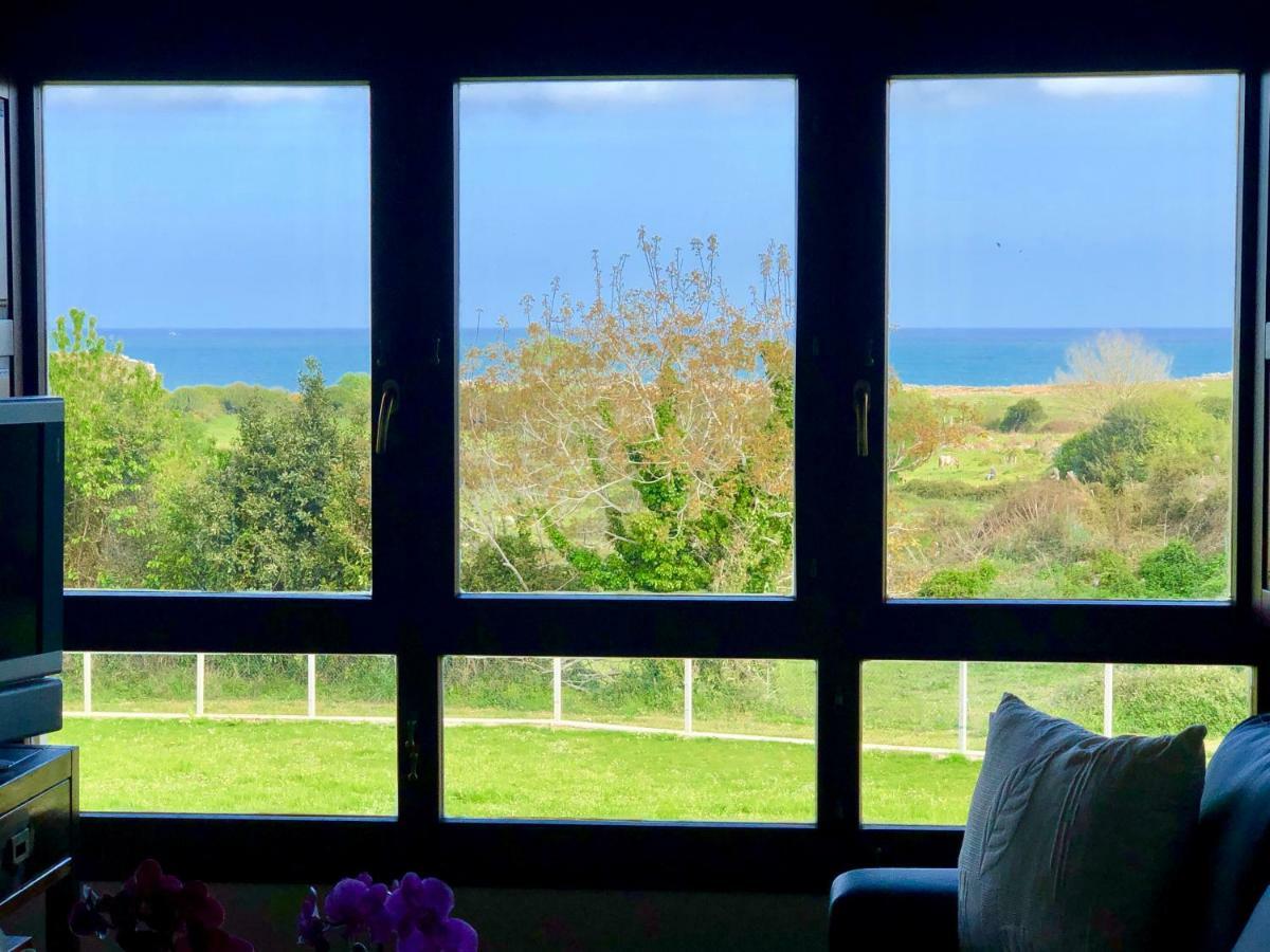 Casa Frente A Los Bufones De Pria Villa Llames de Pría Exteriör bild