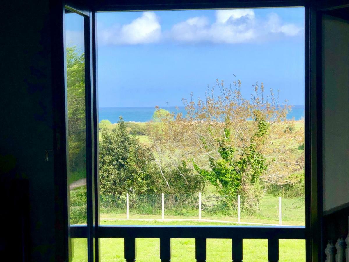 Casa Frente A Los Bufones De Pria Villa Llames de Pría Exteriör bild