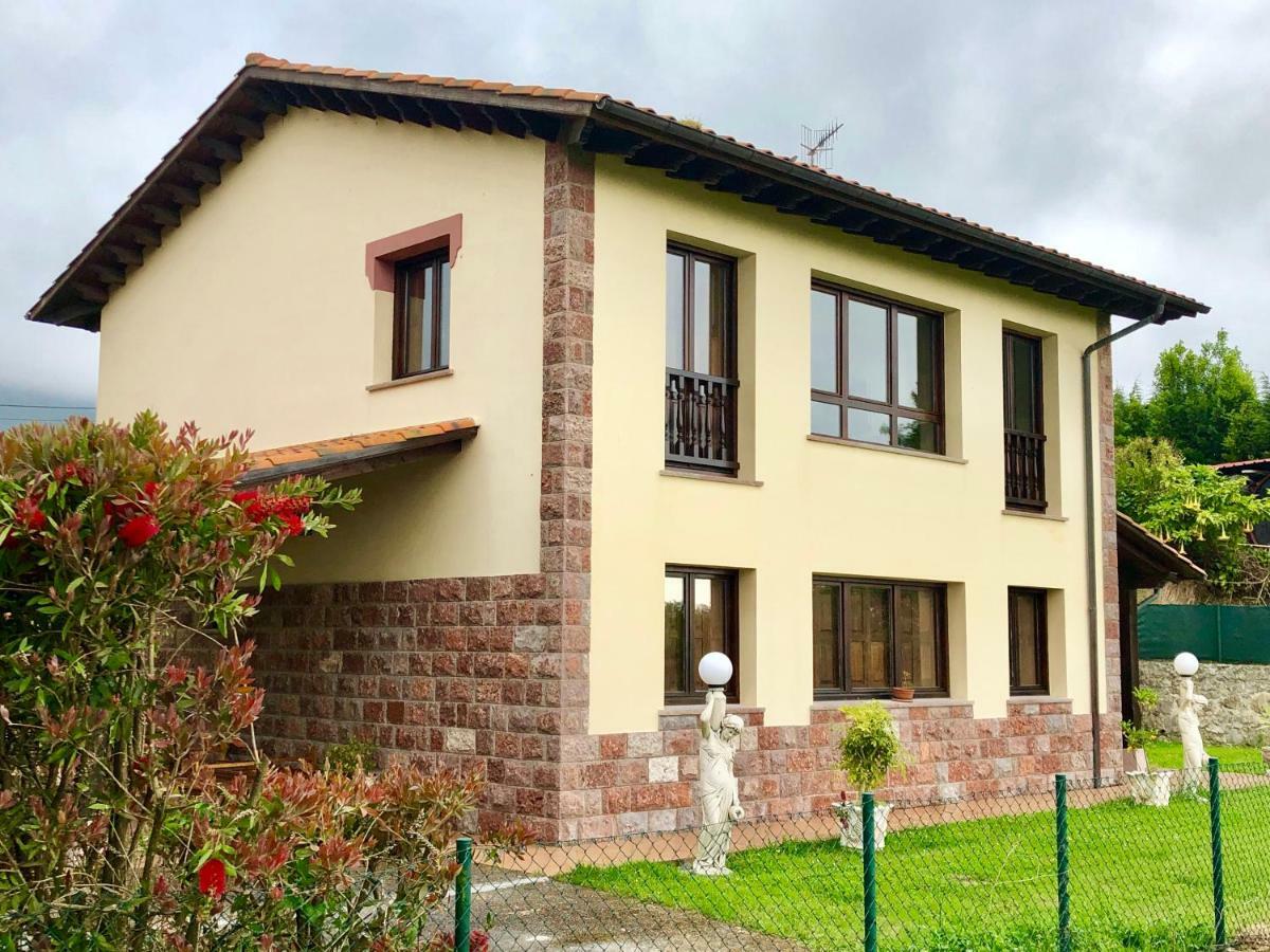 Casa Frente A Los Bufones De Pria Villa Llames de Pría Exteriör bild