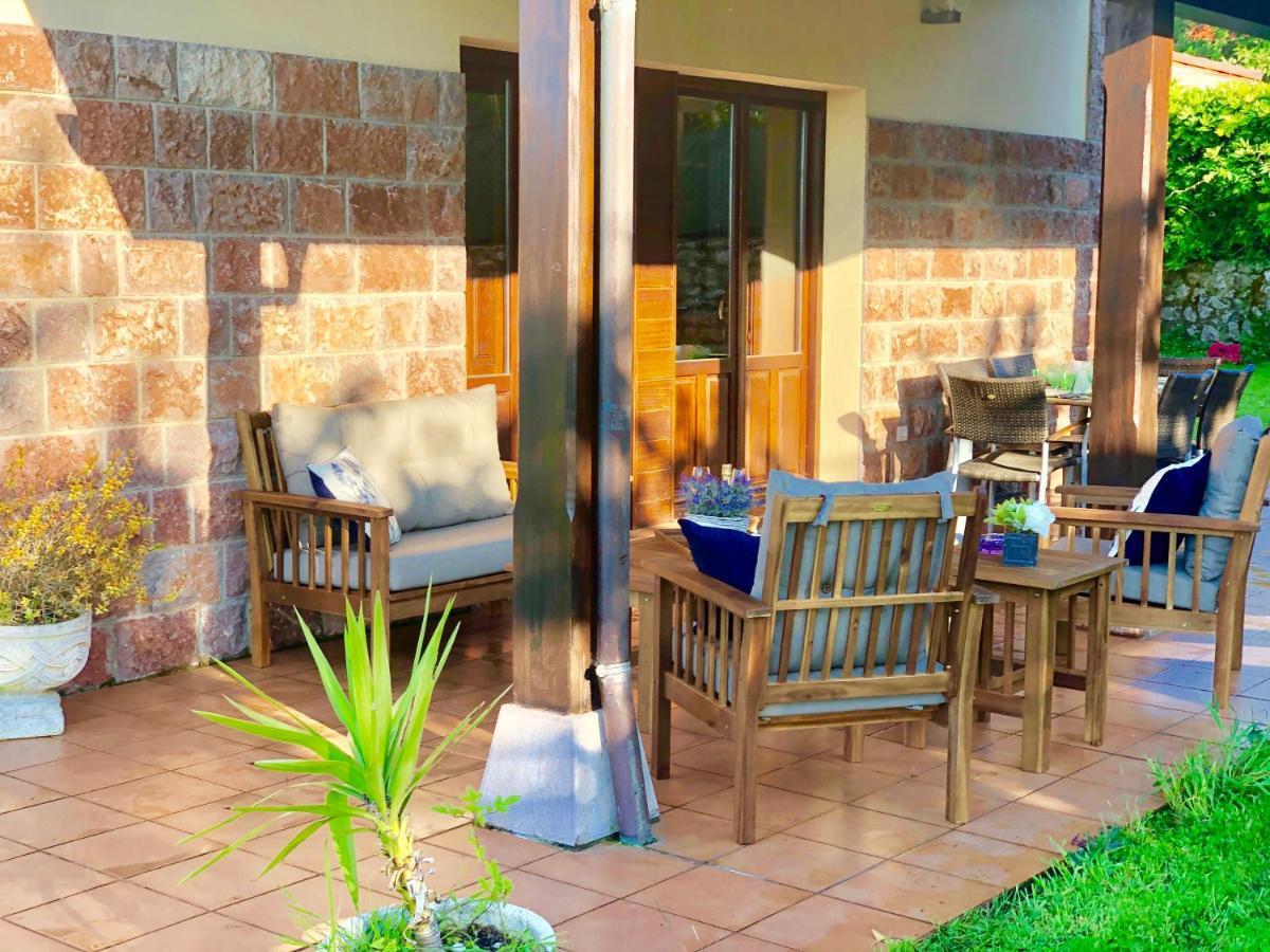 Casa Frente A Los Bufones De Pria Villa Llames de Pría Exteriör bild