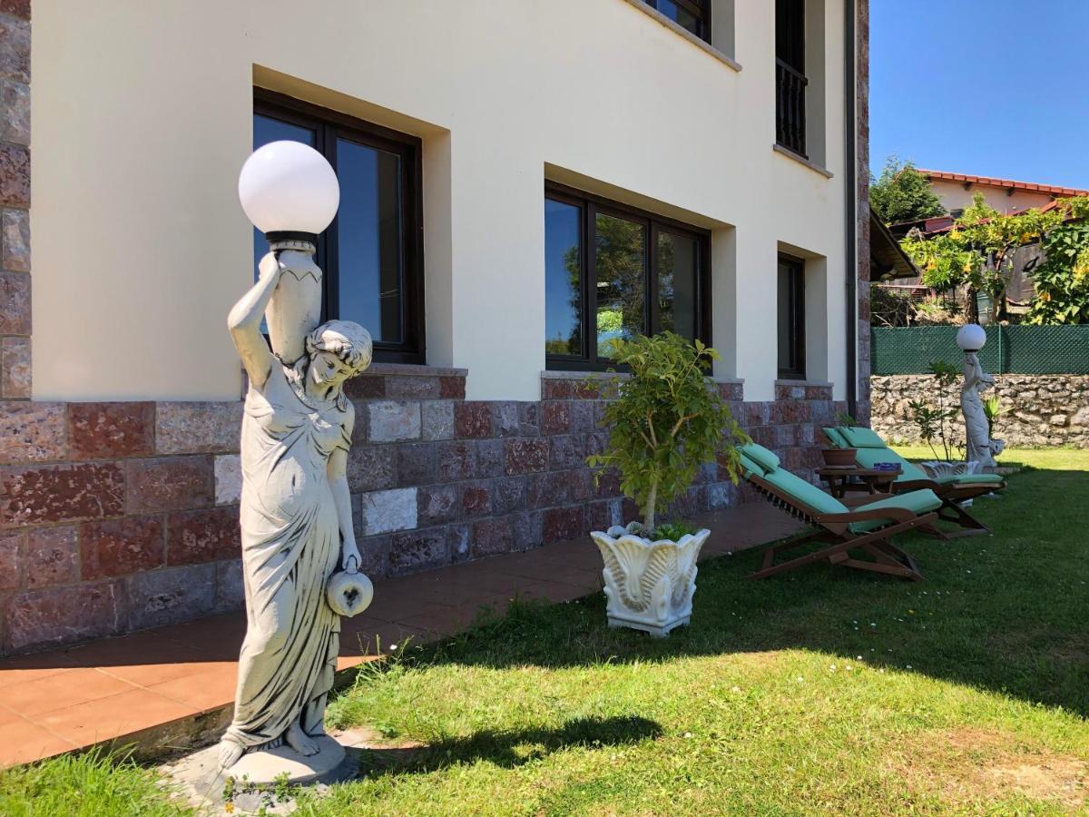 Casa Frente A Los Bufones De Pria Villa Llames de Pría Exteriör bild